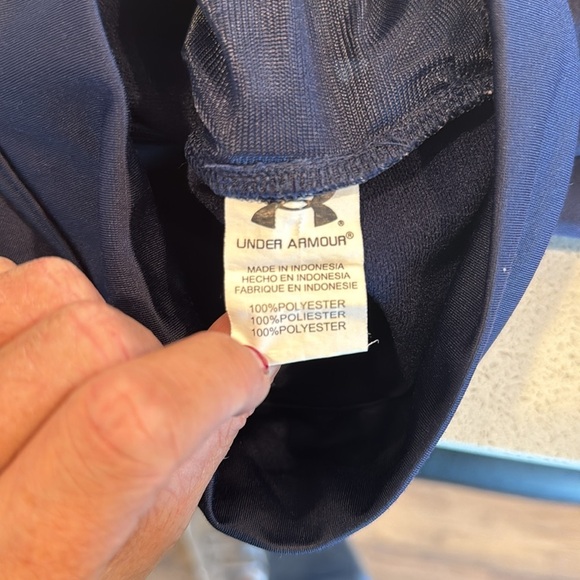 Under armor, navy blue Toddler Notre Dame Fighting Irish Jacket - Picture 7 of 7
